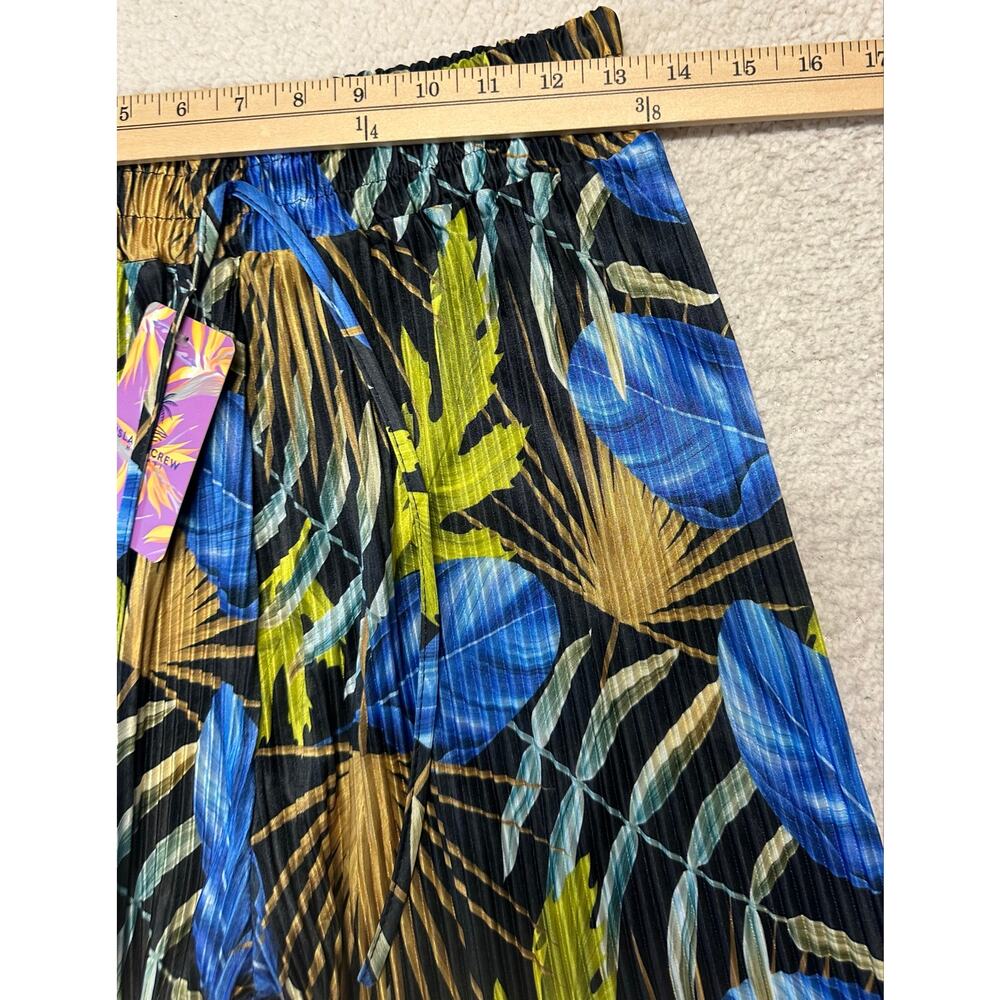 NWT* Island Crew Hawaii Womens Wide Leg Tropical Pants One Size - Picture 5 of 9